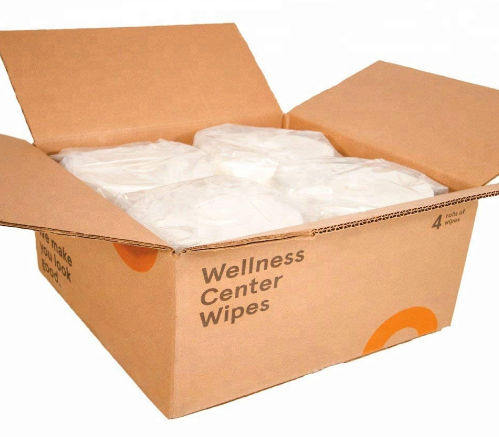 Yoga Wipes for Body and Mat 75 Wipes Canister Cleans and Deodorizes Gym & Fitness, Yoga