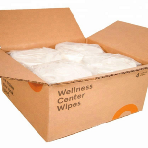 Yoga Wipes for Body and Mat 75 Wipes Canister Cleans and Deodorizes Gym & Fitness, Yoga