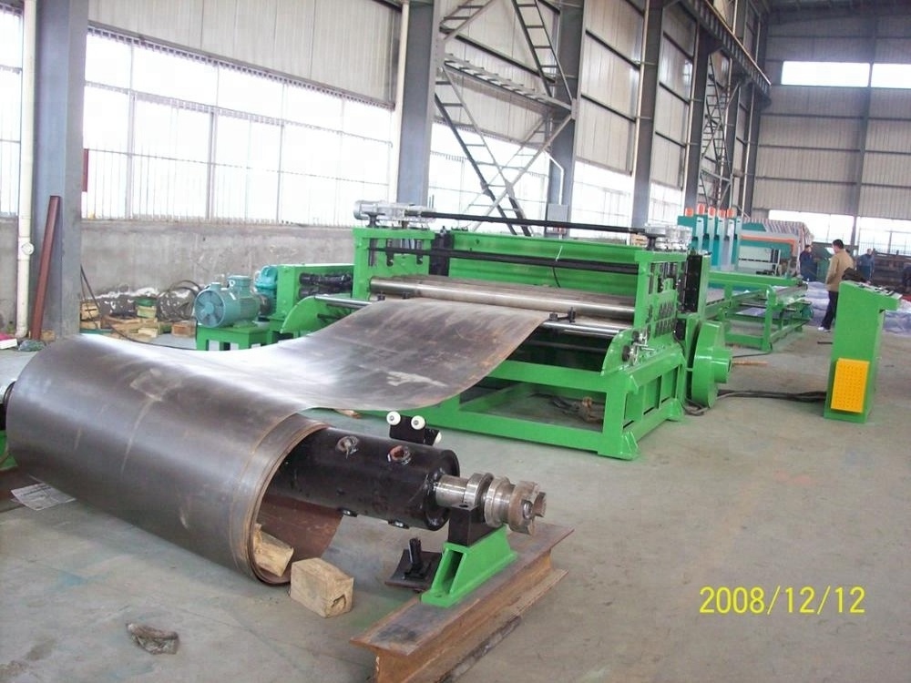 Cut to length line automatic sheet metal decoiling machine uncoiler machine