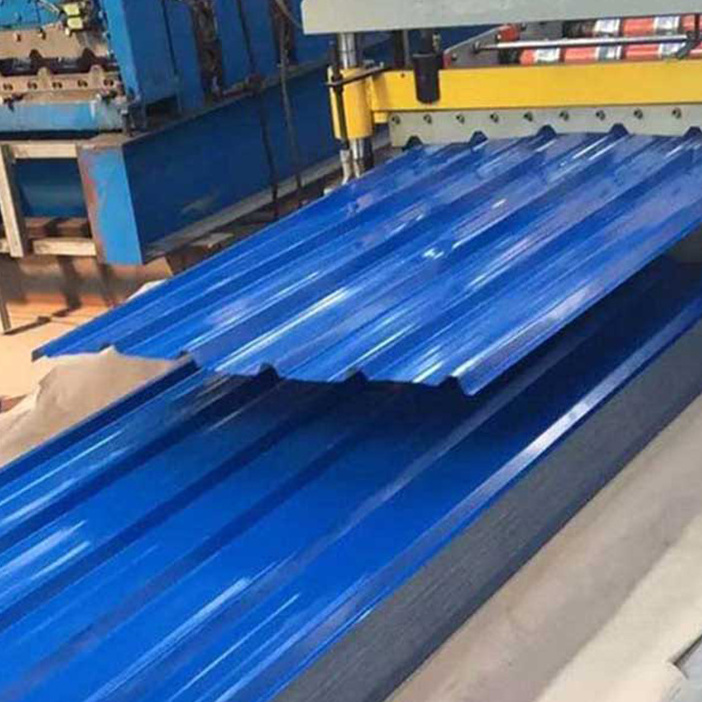 Prime colour coated corrugated steel roofing sheet metal/ tin roofing prices low slope roofing