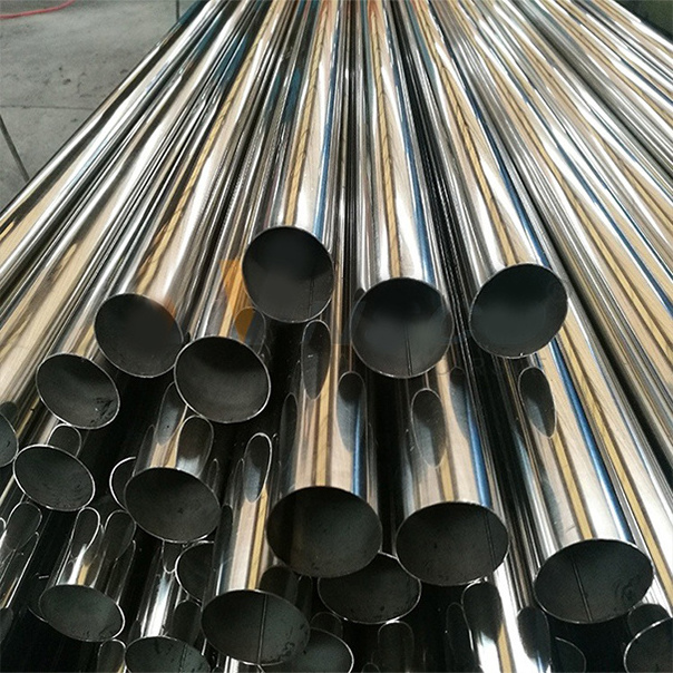 Astm Jis Sus 304 Erw Welded Stainless Steel Pipe For Chemical Engineering