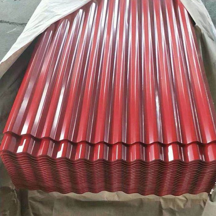 Prime colour coated corrugated steel roofing sheet metal/ tin roofing prices low slope roofing