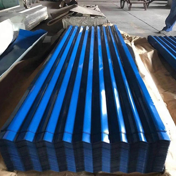 Prime colour coated corrugated steel roofing sheet metal/ tin roofing prices low slope roofing