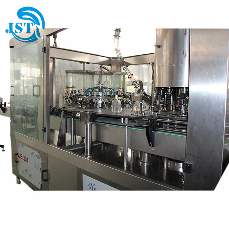 Automatic glass bottle wine making machinery