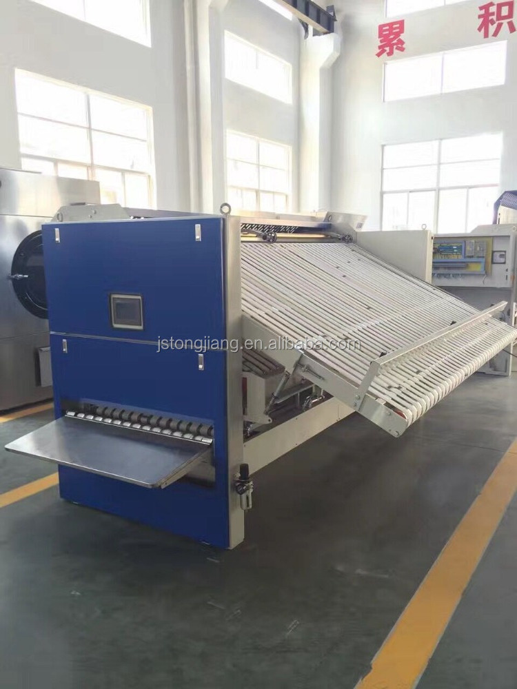 TONG YANG sheets folder hotel linen press machine