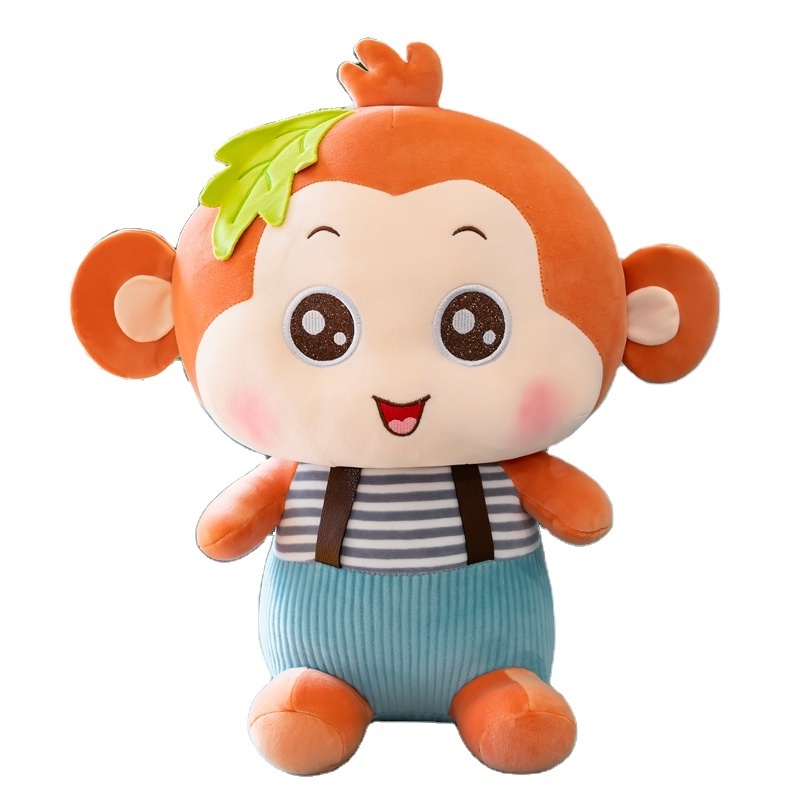 Most Popular Interactive Naughty monkey Creative Anime Best Latest Stress Doll Kids Small Custom Plush Toy Stuffed Animal