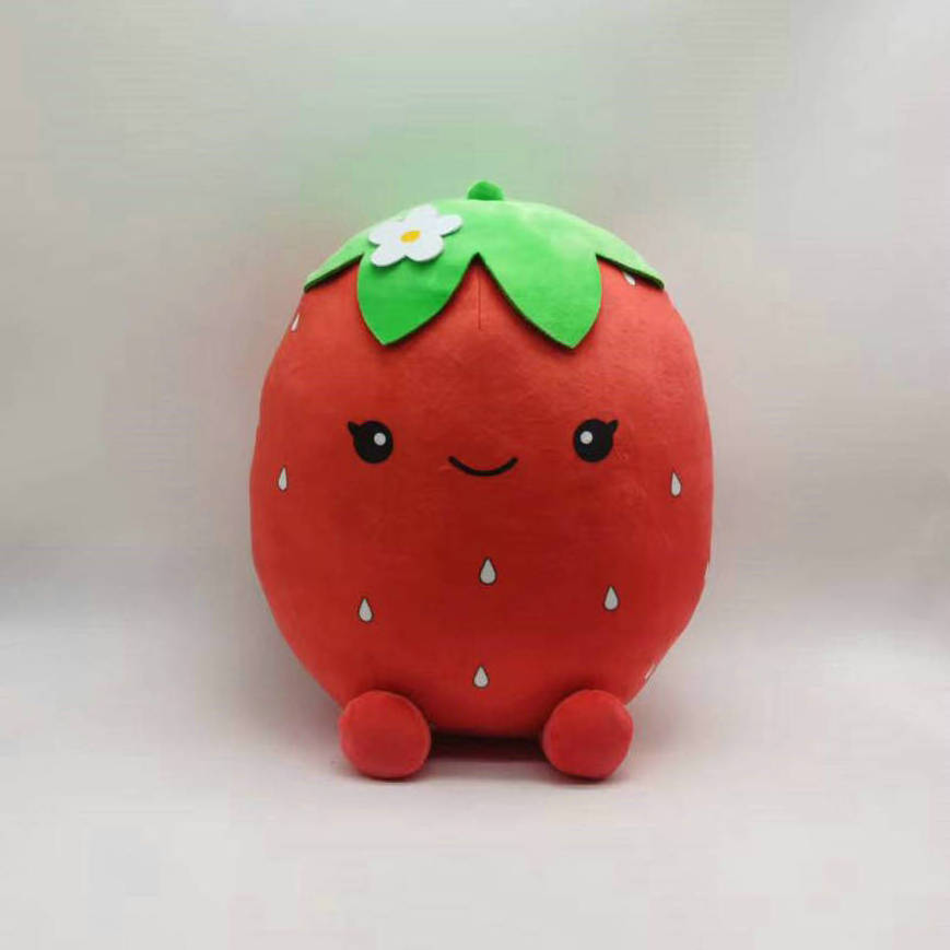 New Design Education Gifts Pet Plush Fruit strawberry Baby Play Fruit jellyfish plush pillow Stuffed Animals Toys