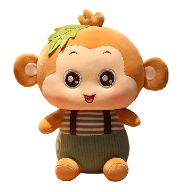 Most Popular Interactive Naughty monkey Creative Anime Best Latest Stress Doll Kids Small Custom Plush Toy Stuffed Animal