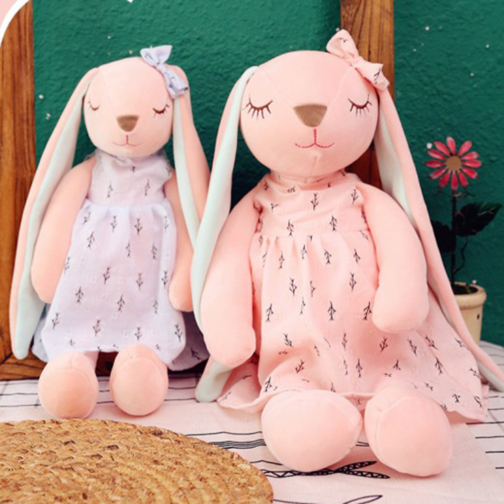 Bunny Plush Baby toys Long Ears Rabbit Doll Soft Plush Toys For Children Rabbit Sleeping Mate Stuffed Plush Animal Toys