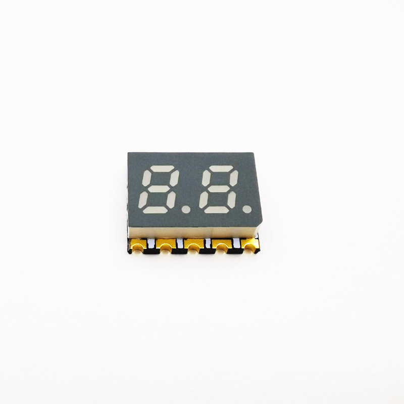 Jstronic dual digit seven Segment custom 0.2 inch 2 digits smd 7 segment led display