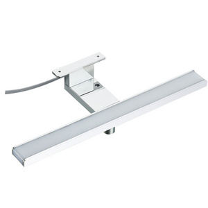 Built-in driver 300mm 400mm 600mm Length Polished Chrome led mirror light for bathroom