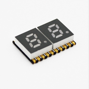 Jstronic Mini size dual digit seven segment 0.2 inch 2 digit 7 segment smd led numeric display