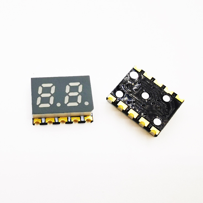 Jstronic dual digit seven Segment custom 0.2 inch 2 digits smd 7 segment led display