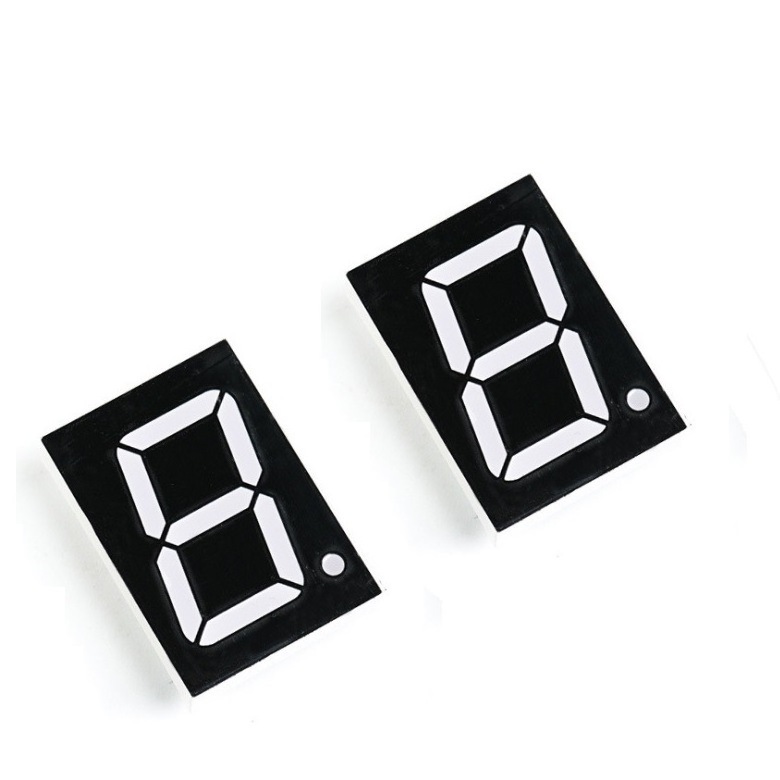 1.8 inch one digit single number 7 segment LED clock display