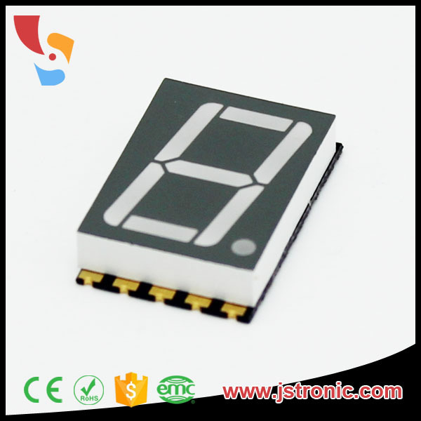 Jstronic smd 7 segment 0.56 inch single digit led seven segments numeric display