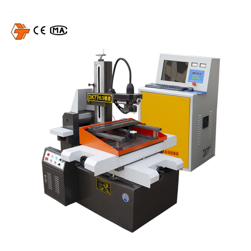 DK7763 Desktop Wire Cut Edm Machine Modern Craft Wire Cutting Edm Machine