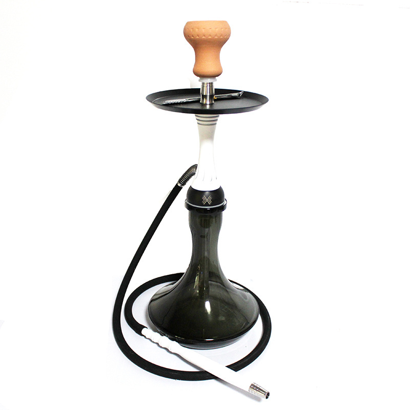 Single Hose Glass Vase Hookah