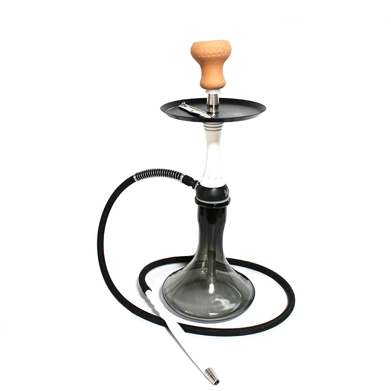 Single Hose Glass Vase Hookah