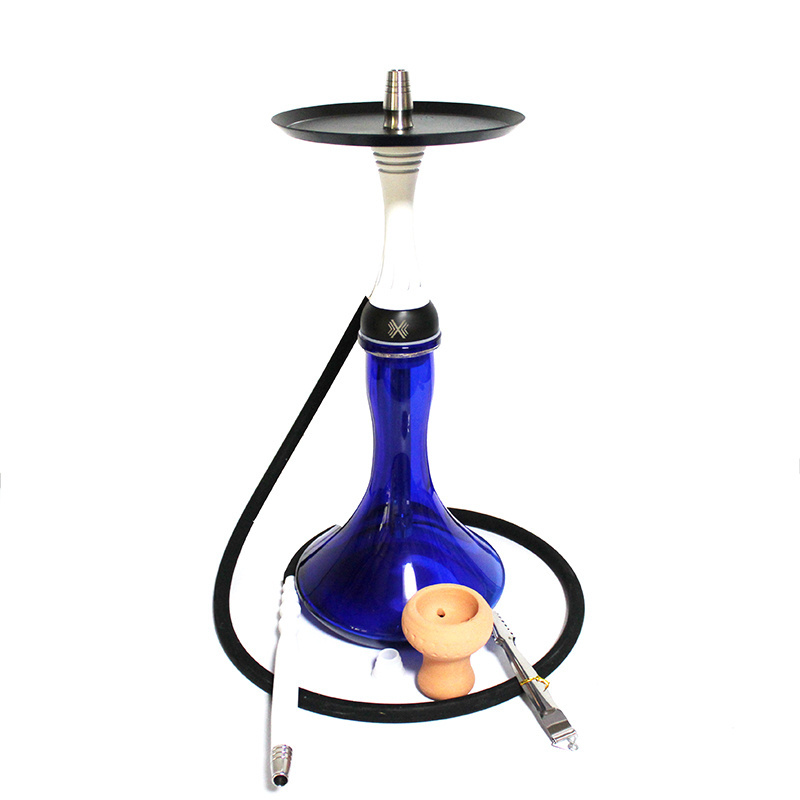 Single Hose Glass Vase Hookah