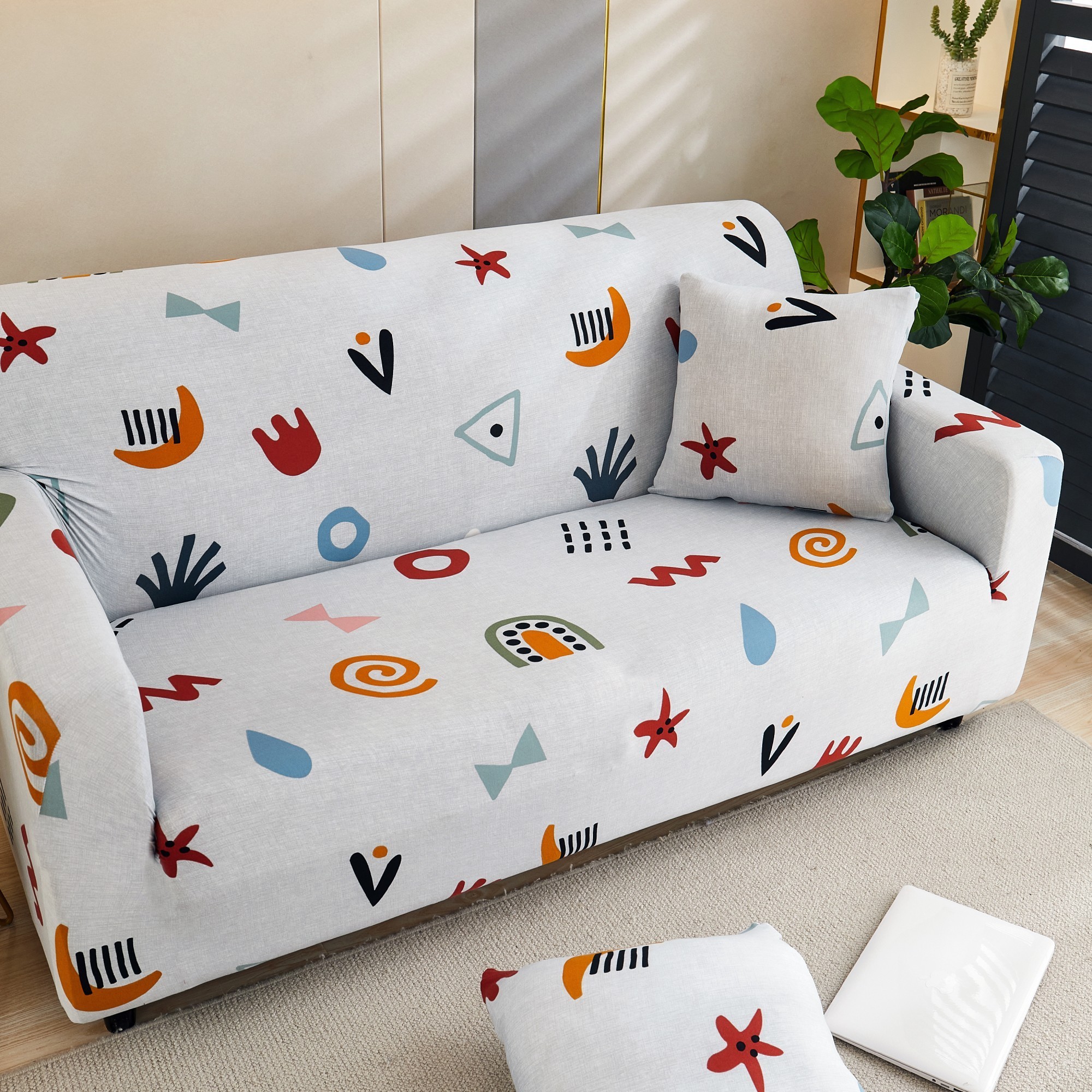 Special Design L Shape Stretchable Elastic X-Large Sofa Covers