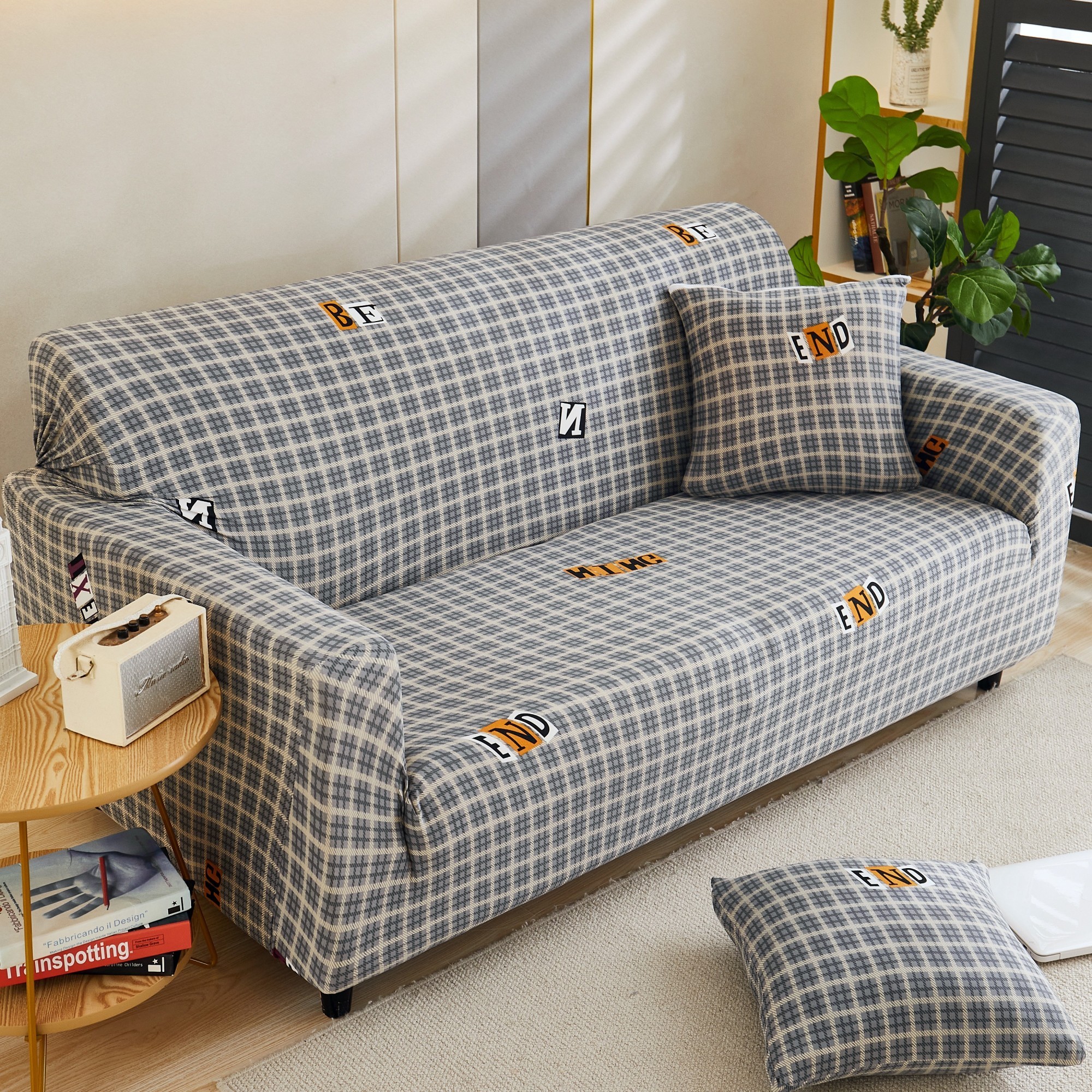 Special Design L Shape Stretchable Elastic X-Large Sofa Covers