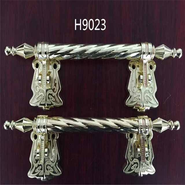 New Pattern Coffin Handle H9023 In Zinc Material Coffin Accessory Handle Casket Ornament funeral casket coffin