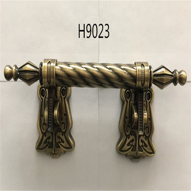 New Pattern Coffin Handle H9023 In Zinc Material Coffin Accessory Handle Casket Ornament funeral casket coffin