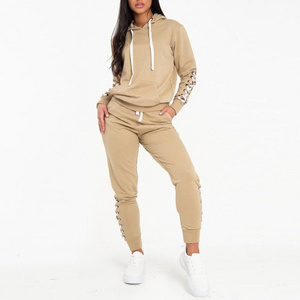 Hot Selling  Jogging Suit Hoodies 100% Cotton Jogging Suits Wholesale