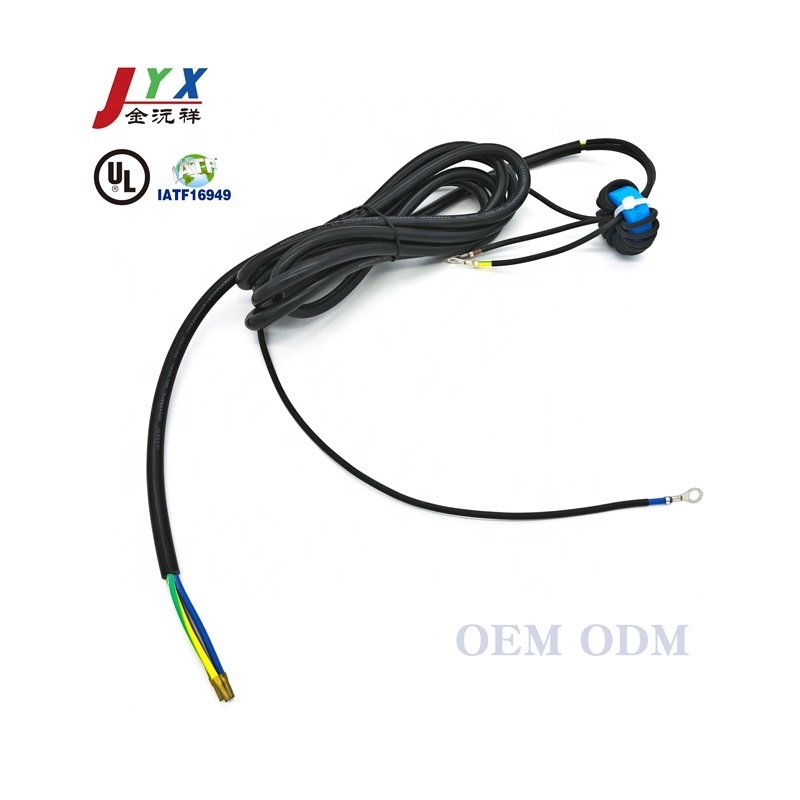 JYX OEM/ODM Professional custom wire harness Water Heater Shower Instant Electric wire harness with 6.3mm pitch of terminals