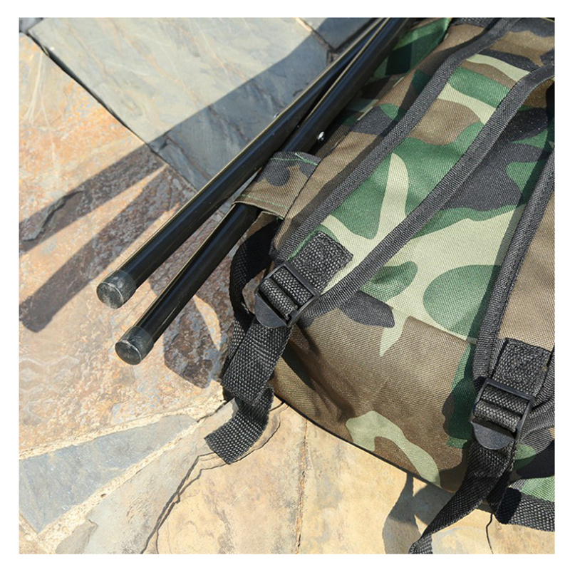 Outdoor folding fishing chair camouflage multifunctional leisure portable fishing stool bag storage light fishing chair