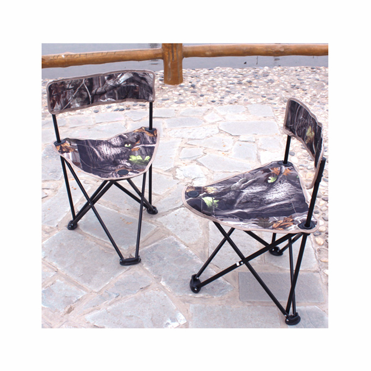 Wholesale outdoor camping chair hunting equipment blind chair tripod folding chair