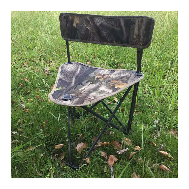 Wholesale outdoor camping chair hunting equipment blind chair tripod folding chair