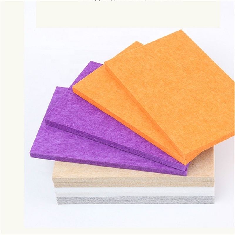 Decorative 100% Recycled 9mm 12mm PET Acoustic Panel Felt for School