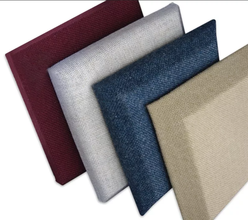 100% Recyclable Fabric Wrapped Polyester Acoustic Panels Pet Acoustic Panels Acoustic Freestanding Screen