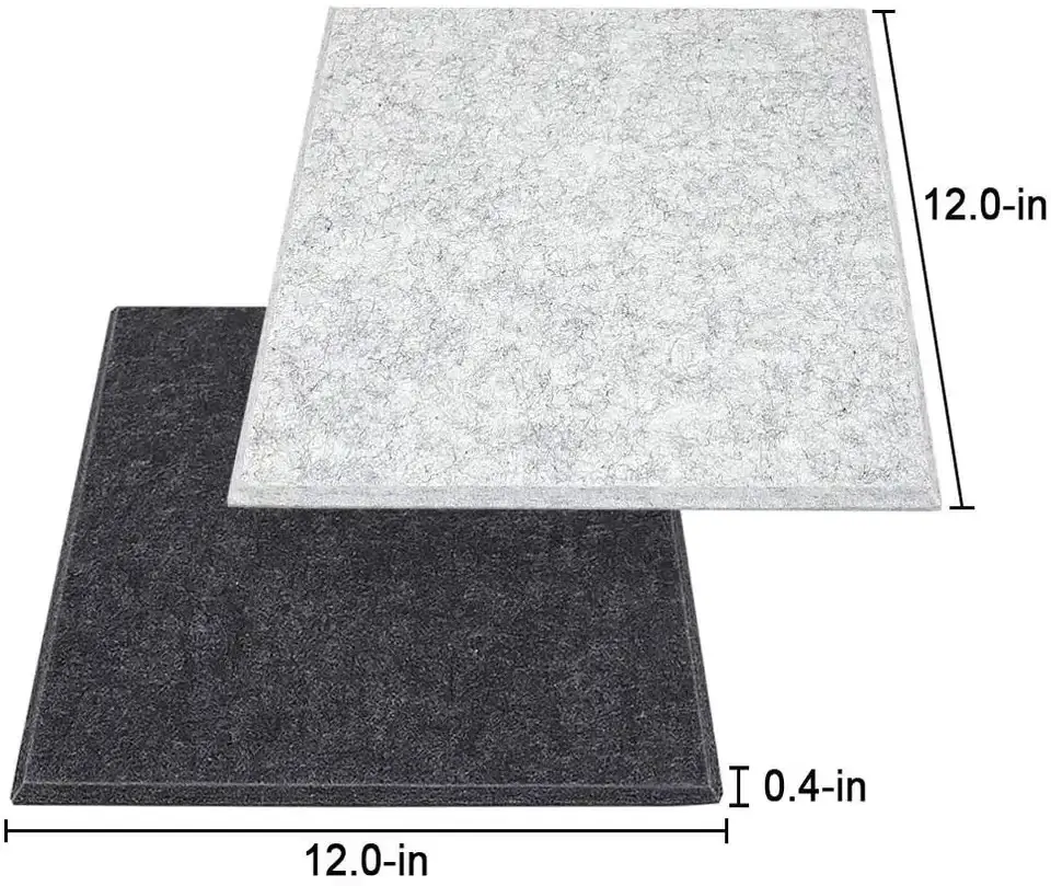 Sound Insulation PET Acoustic Wall Panel Soundproof Acoustique panels Studio Acoustic Wall Cancelling the Noise