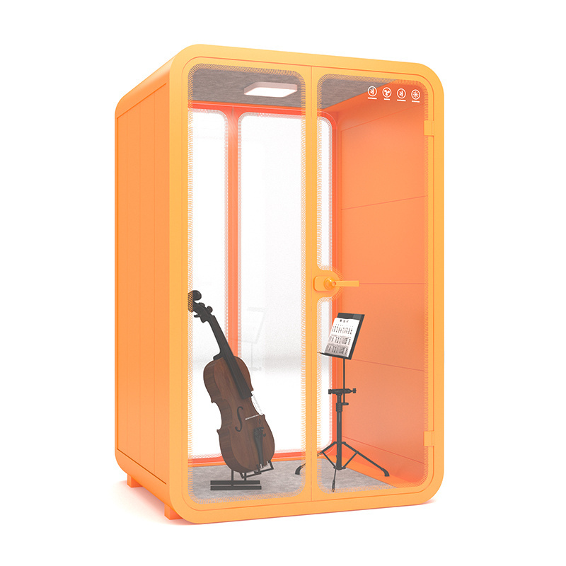 Soundproof Music Acoustic Booth Acoustic Violin and Saxophone Booth Sound Proof Piano Study Room Silent Drum Kit Office Pod