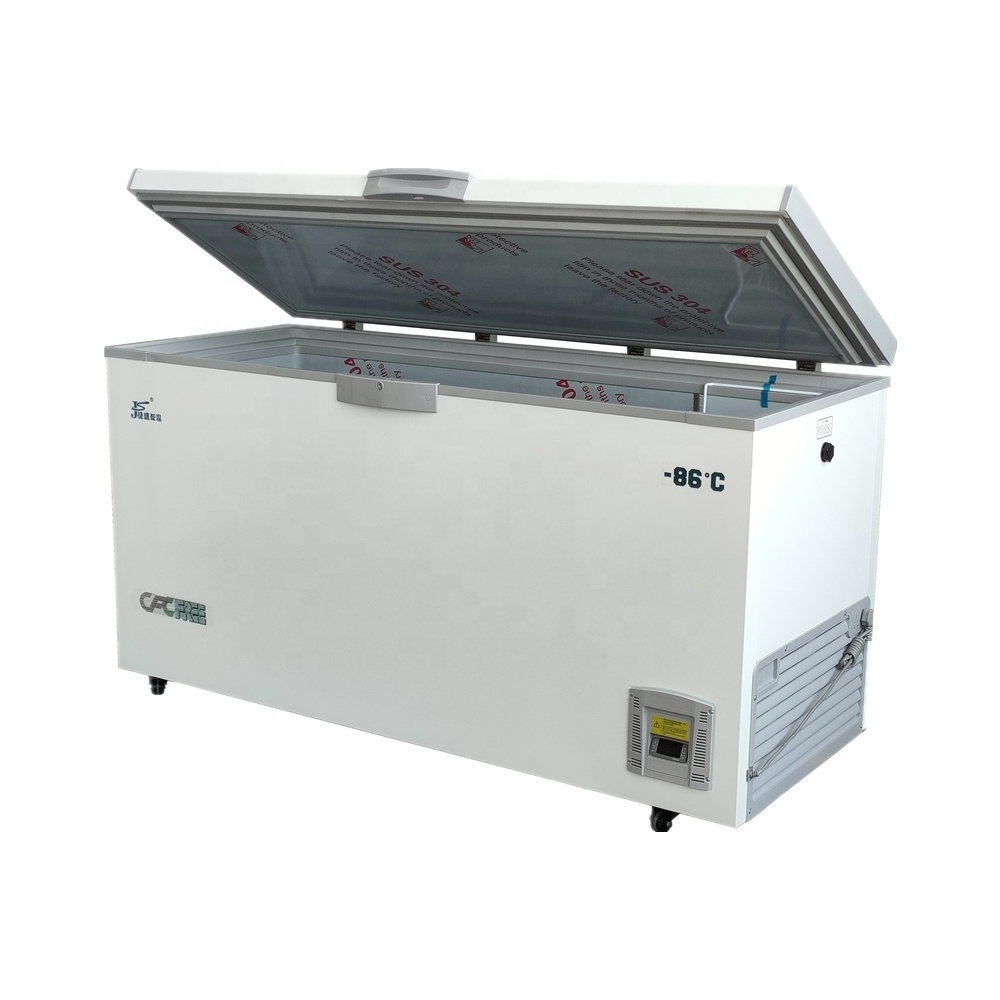 minus 80 degree Celsius 418 ultra low temperature cyrogenic freezer for biological samples ultra cold storage of tuna