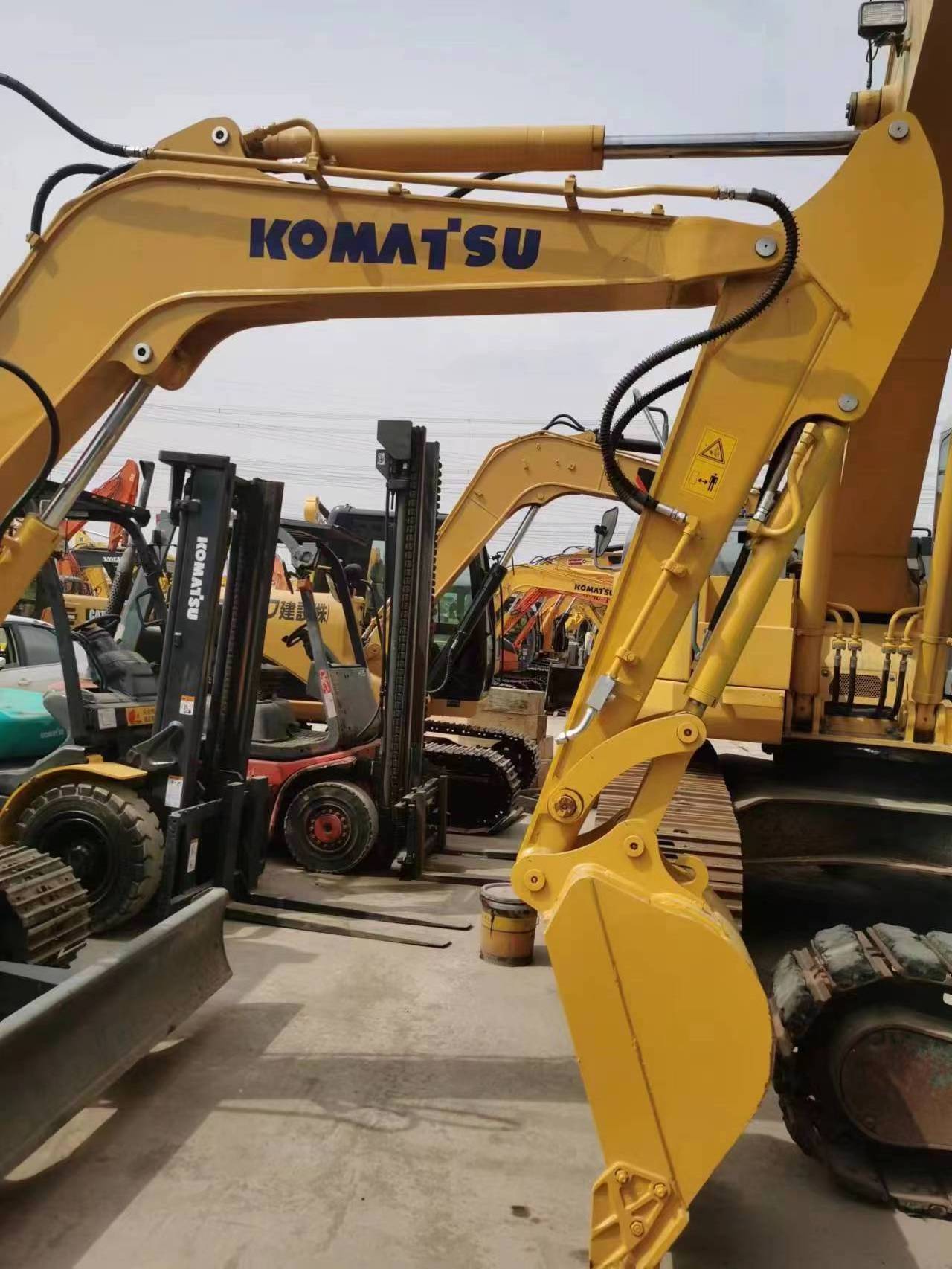 Used  excavator komatsu pc 56, second hand crawler excavator komatsu pc56-7  for sale