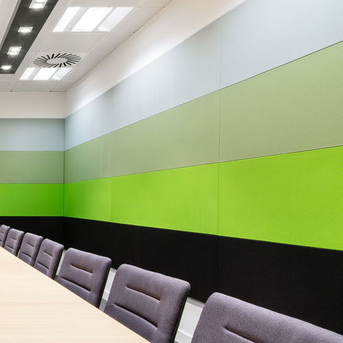 Decorative Ceiling Sound Proofing Felt Acoustic Panels Upholstered Noise Cancelling Wall Panels for Office