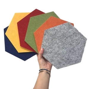 Hexagonal Design Acoustic Panels Soundproof Wall Sound Absorbing Panel for Music Studio Acoustic Panels