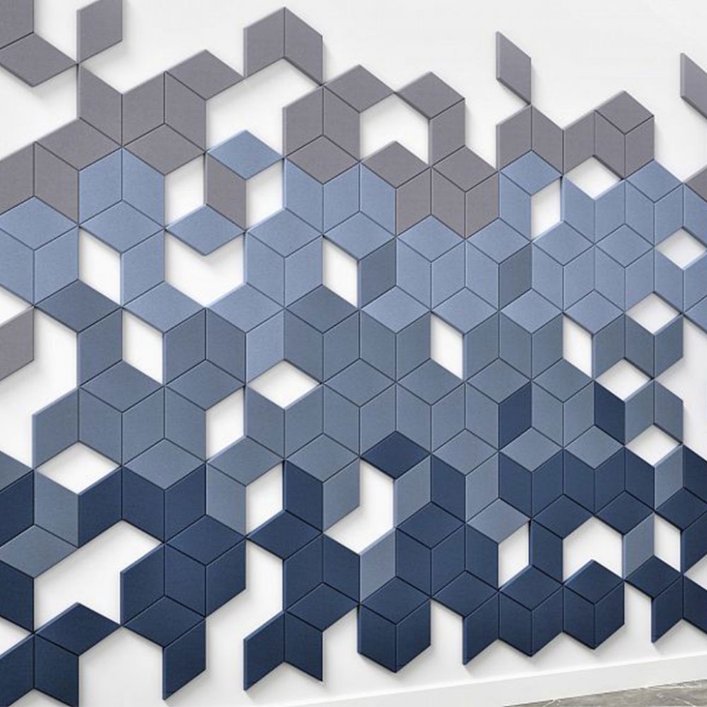 Soundproof Wall Panels Acoustic Panels Soundproof Hexagon Acoustic Panel for Office