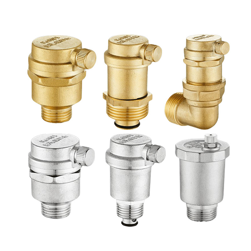 Automatic Exhaust Valve Bleeder Valve Brass Air Release Relief  Valve