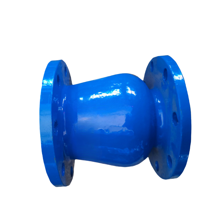 DN100 Ductile Iron Material  Body PN16 Flanged  Silent One-Way Check Valve