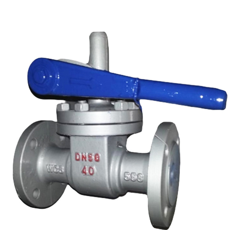 ISO9001 Z44h-16 Blowdown Sewage Cast Steel Flanged Drain Valve Stainless Steel Blowdown Valve