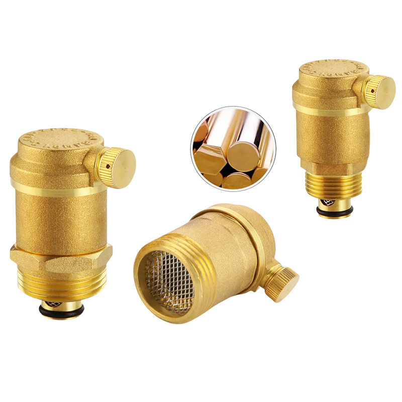 Automatic Exhaust Valve Bleeder Valve Brass Air Release Relief  Valve