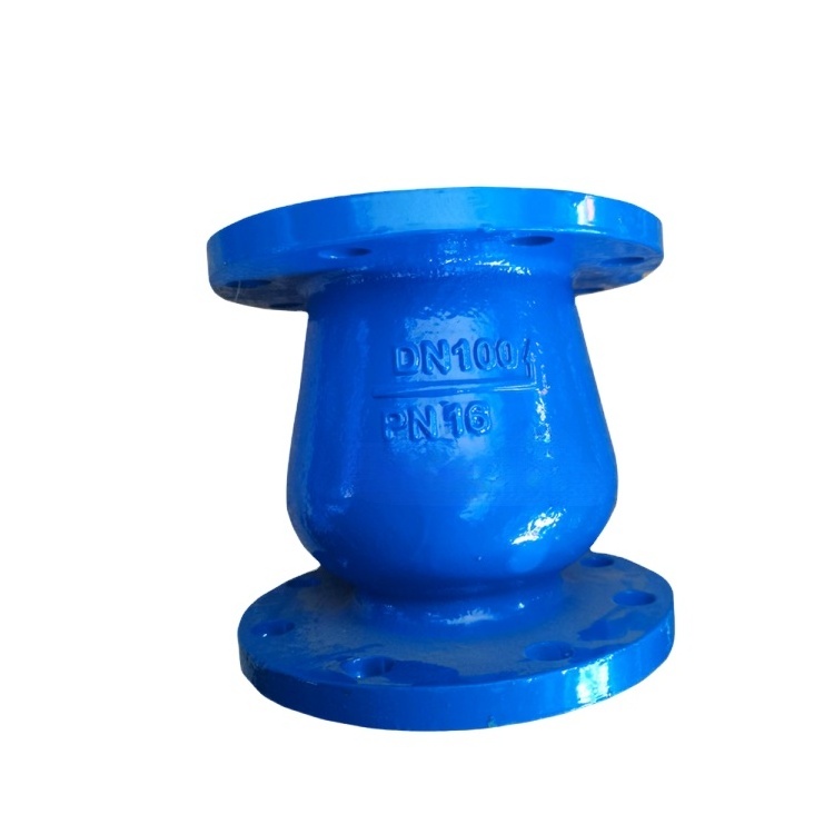 DN100 Ductile Iron Material  Body PN16 Flanged  Silent One-Way Check Valve