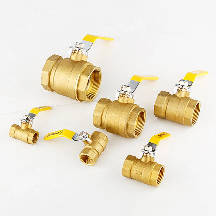 Npt bspp Thread Brass Gas Ball Valve Hot sale low price brass ball valve