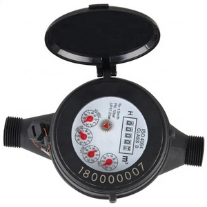 Class C Single Jet Dry Type Plastic Nylon Pulse Output Water Meter