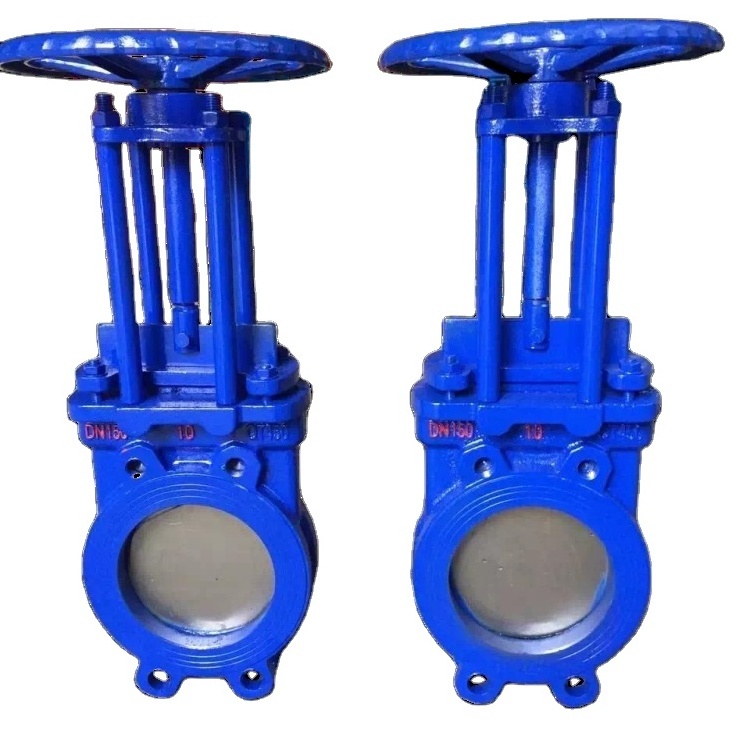 Z53X-10 ANSI Standard Carbon Steel Stainless Steel Knife Gate Valve For Industry Household DN50-DN1000