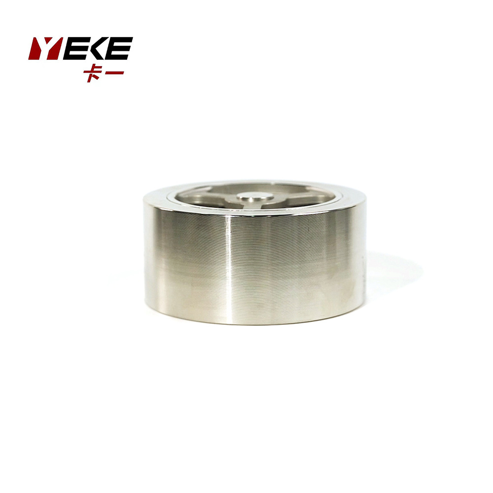 Yeke DN15 Wafer Lift Type Check Valve Stainless Steel 304 PN40 Spring Loaded OEM Clamp General Swing Check Valve Pvc Flange